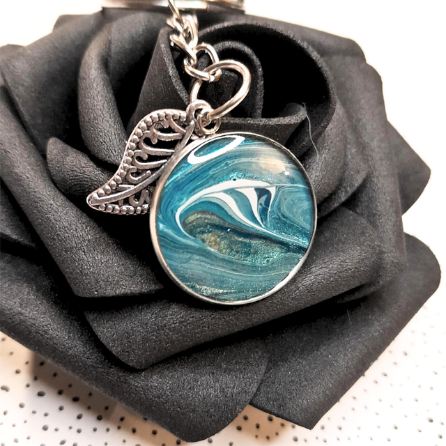 ONDINE - Porte-clés - Métal argenté