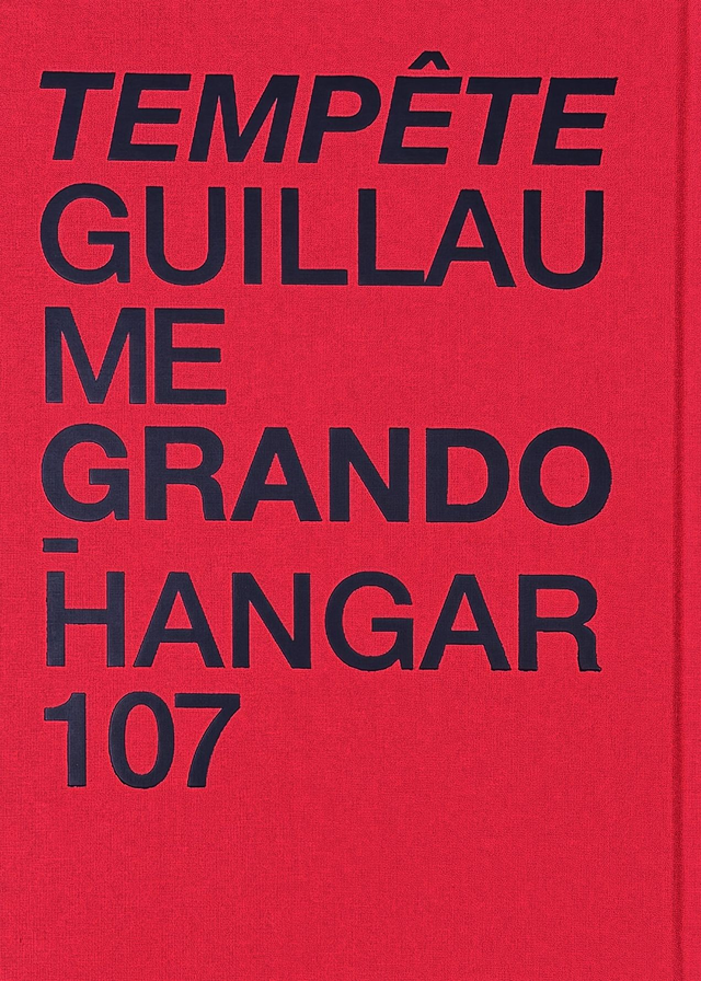 Catalogue d’exposition – TEMPÊTE — Guillaume Grando