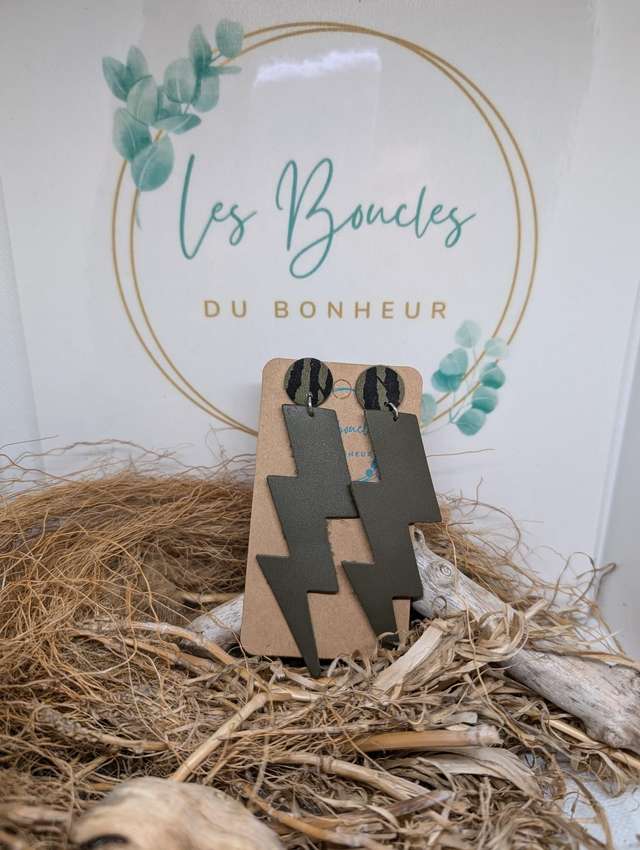 Flash fl32 peau zèbre kaki