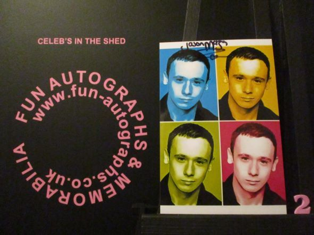 Jason Maza Authentic Autographed 6x4 Pop Art Limited Edition (2)