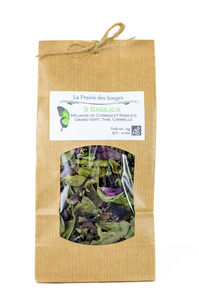 Trio de Basilics - bio 25g