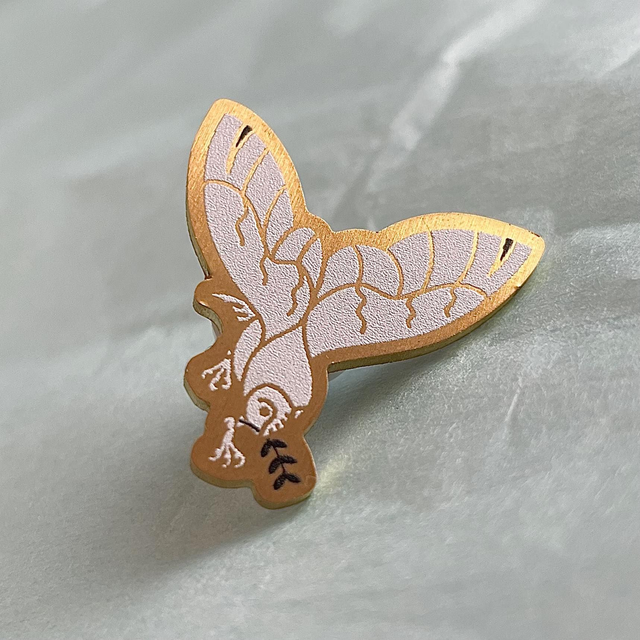 Gold Owl Pin