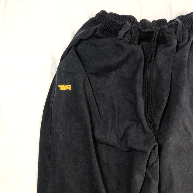 Televisi Star pants LA MEZCA baggy OG - black denim