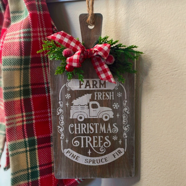 Διακοσμητικό ξύλο κοπής 18*10 εκατοστά