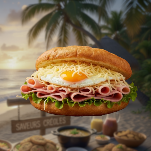 Bokit B2 : Œuf, Jambon de Poulet, Fromage