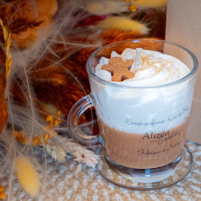 Bougie tasse « Pain d’épice » - 160g