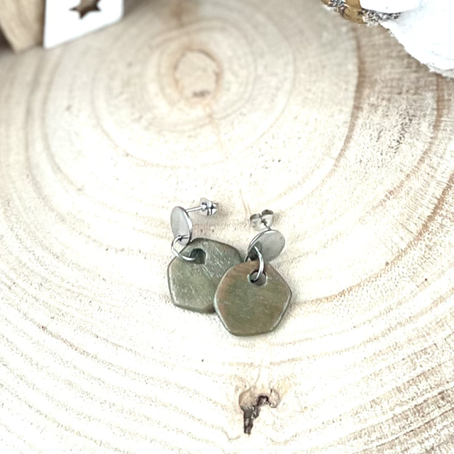 Boucles 'L'Éclat Turquoise'