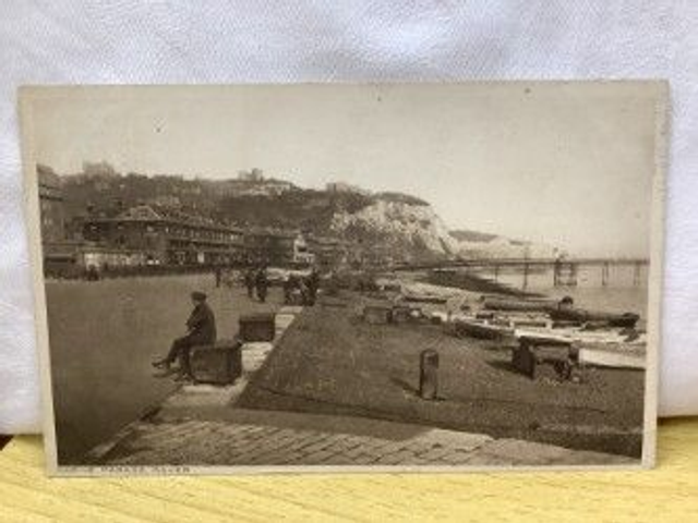 Dover, Marine Parade, Kent, Posted 1921, unbranded postcard. Our Ref No. R339 £2.25