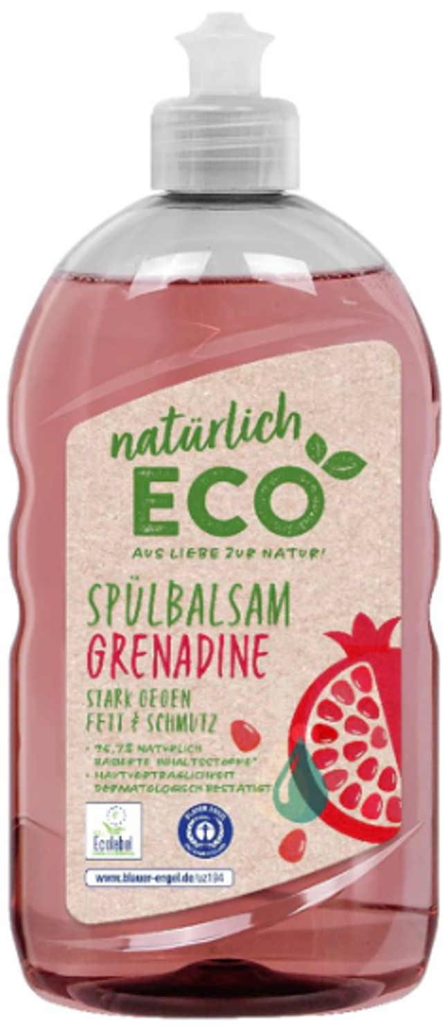 NAT. ECO käsinõudepesuvahend granaatõun 500 ml