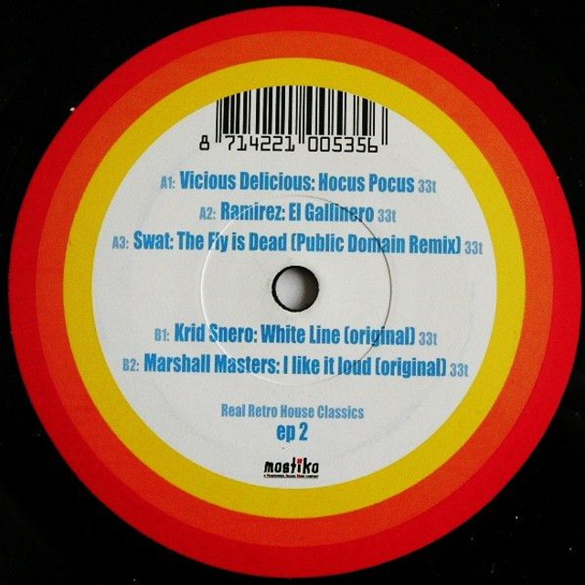 Real Retro House Classix EP 2 (Marshall Masters - I Like it Loud, Ramirez, The Fly is Dead, White Line... ) - Mostiko