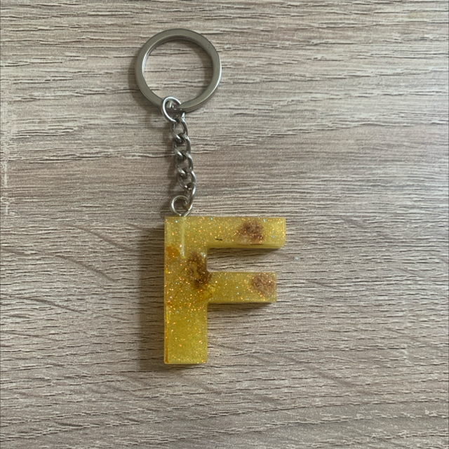 Porte-clés lettre F