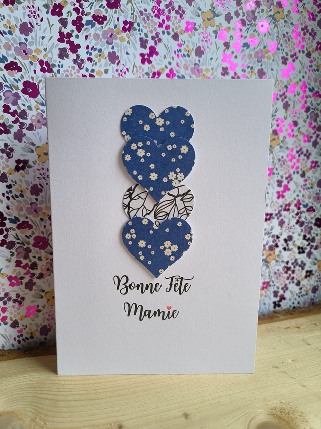 Carte "Cascade d'amour" 