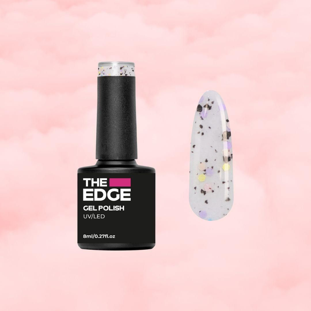 The Edge - The Confetti Top Coat Gel Polish 8ml