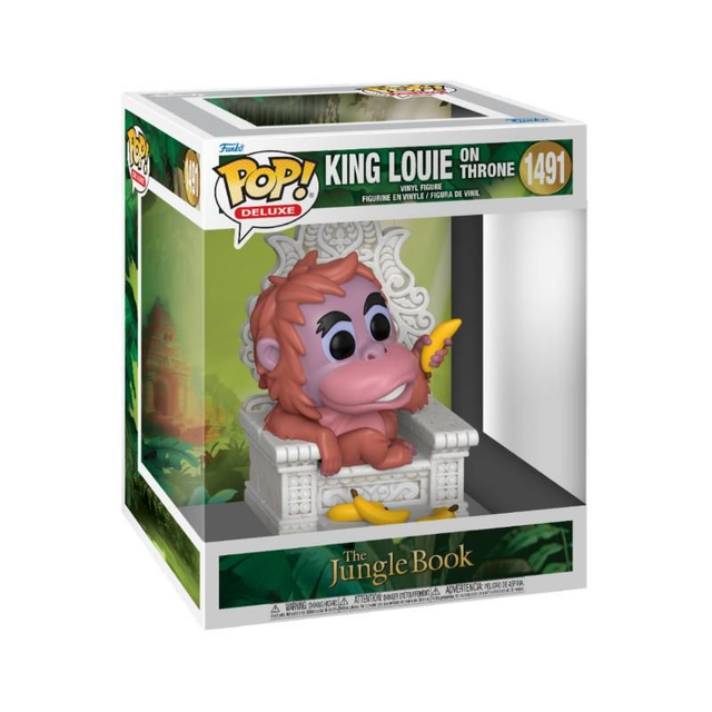 King Louie on throne The jungle book 1491