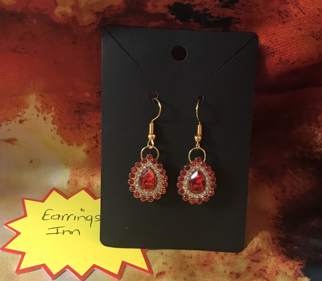 Mixed Stone Dangling Earrings - STDE15