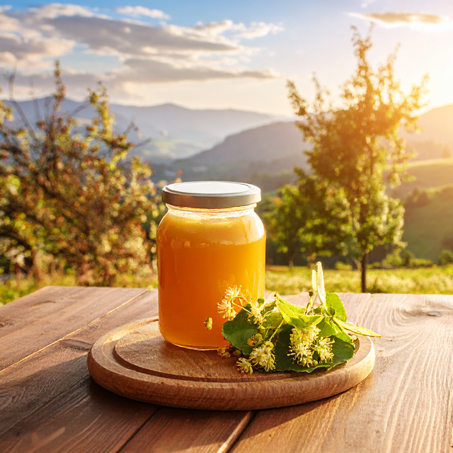 Miód lipowy kremowy (0.9l)