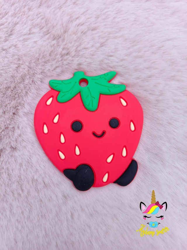 Jouet dentition Fraise