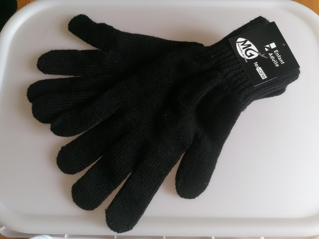 Gants lainage adulte 