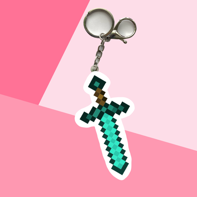 MINECRAFT keychain - Sword