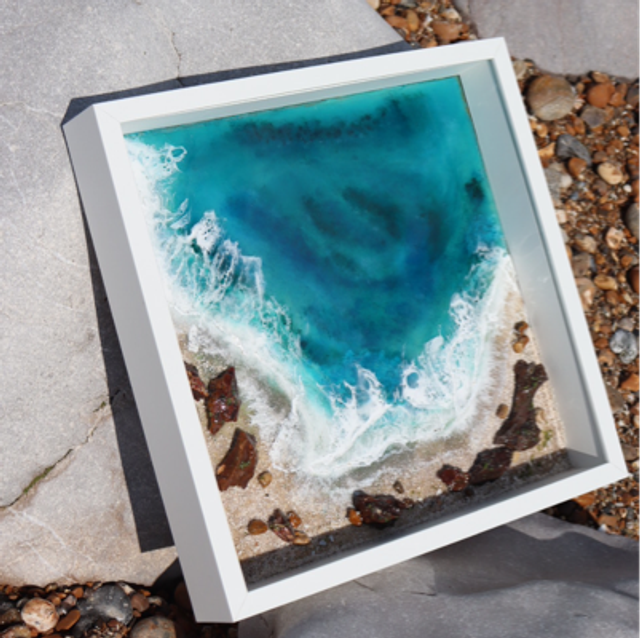 3D Resin Beach
