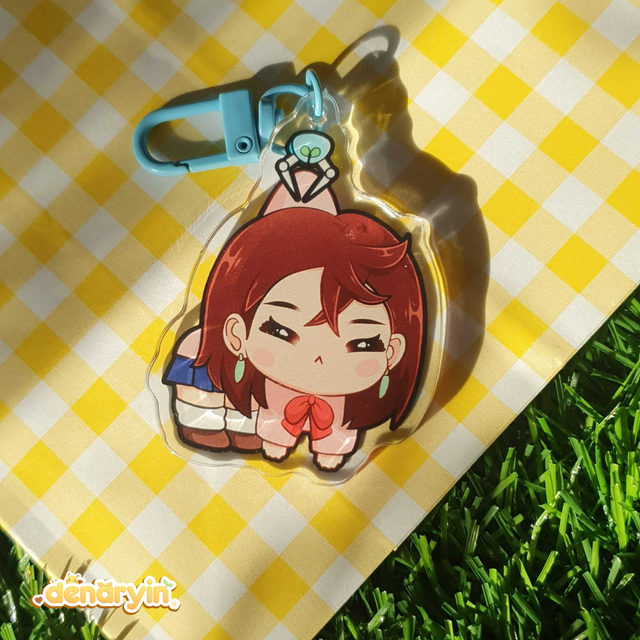 Acrylic Keychain / Obesek za ključe MOMO