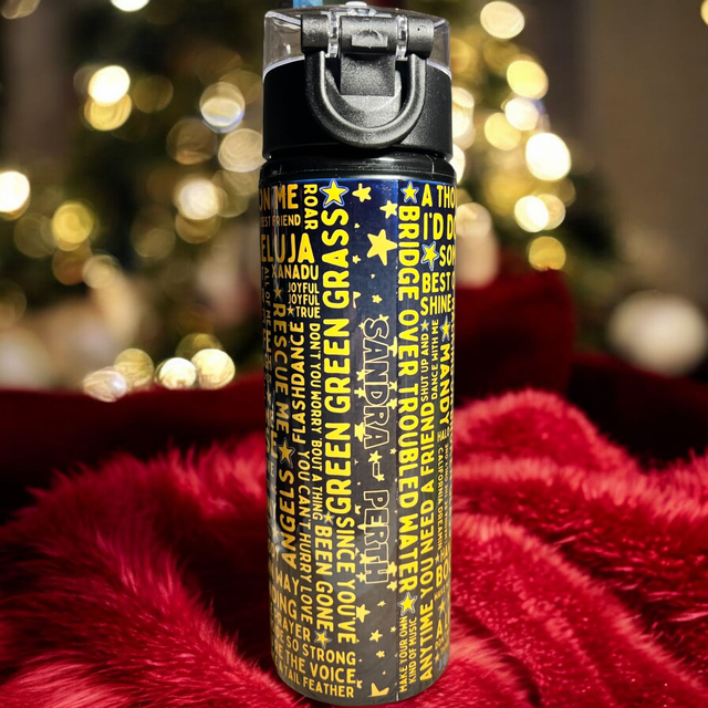 RC Inspired Song Title Water Bottle - 750ml