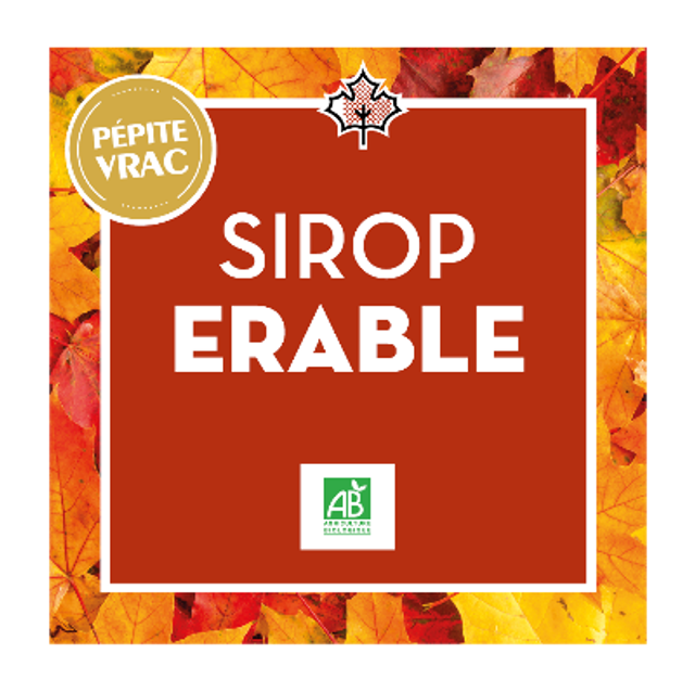 Sirop d&#039;Érable Bio - 21,95€/kg