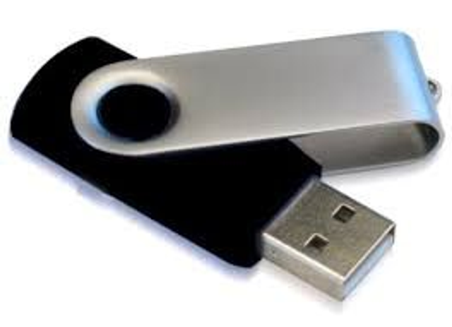 Sauvegarde de données sur support usb