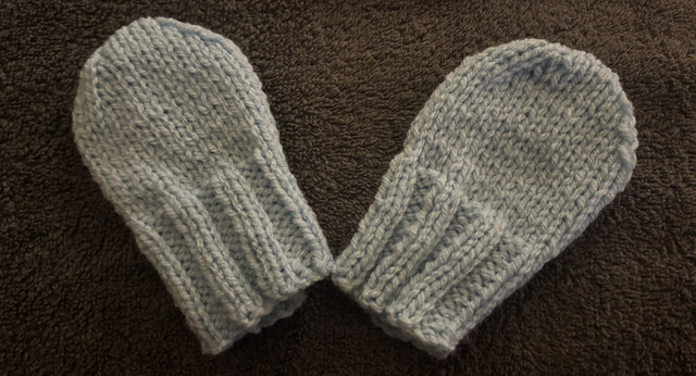 Blue Mitts 