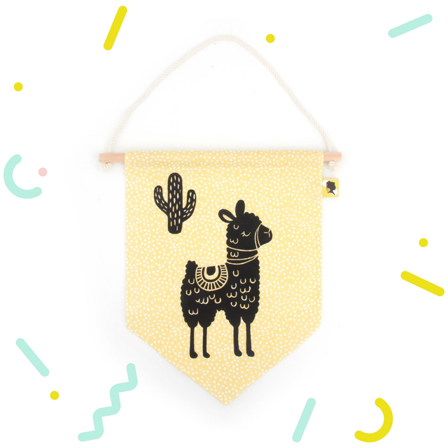 Décoration de chambre POIS JAUNES