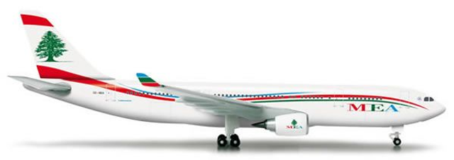 Middle East Airlines  MEA A330-200 (OD-MEA) 1:500