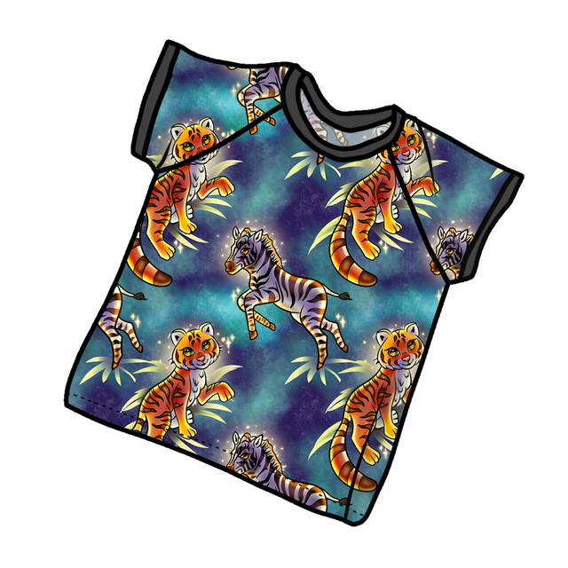 Dreamweaver 'Magical Tigers & Zebras' T-Shirt