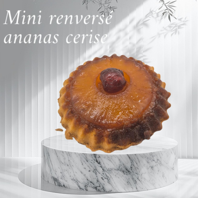 Mini renversé  Ananas cerise