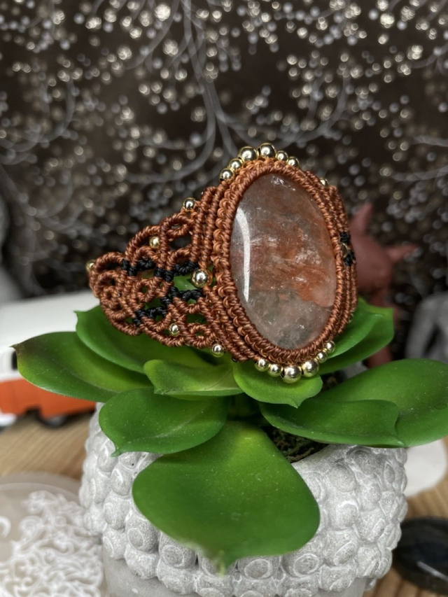 Bracelet Quartz Hématoïde 