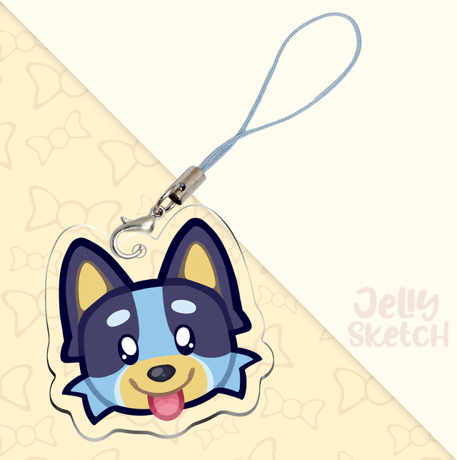 Bluey | Bluey Phone Charm