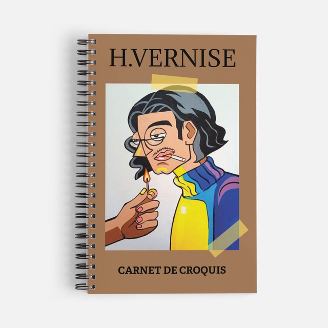F1-1.1 - Carnet de Croquis - Du Feu ? H.Vernise