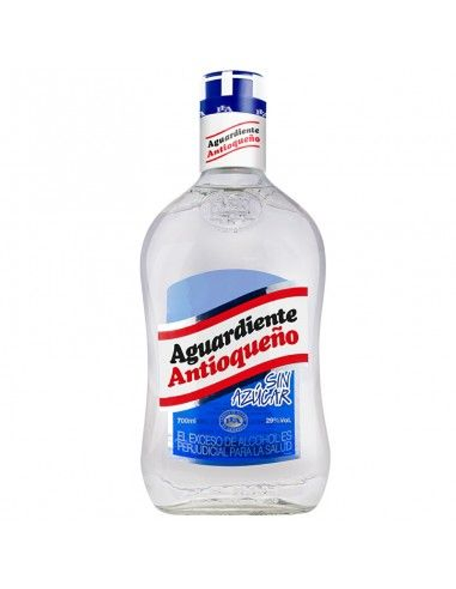 Aguardiente Antioqueno Sin Azucar 70cl