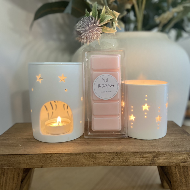 Golden Blooms -Wax Melt Snap Bar