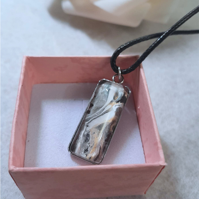 FUSION METALLIQUE - Collier - Argent, doré, blanc - Métal argenté