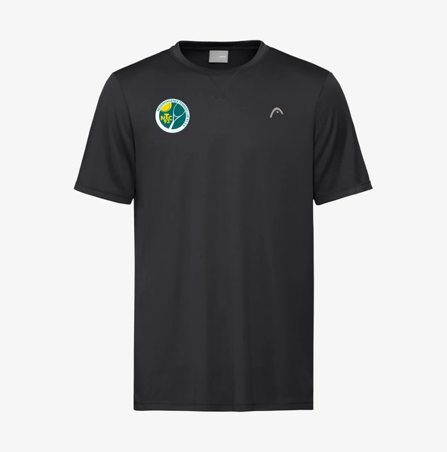 HEAD Easy Court T-Shirt Men/Boys schwarz