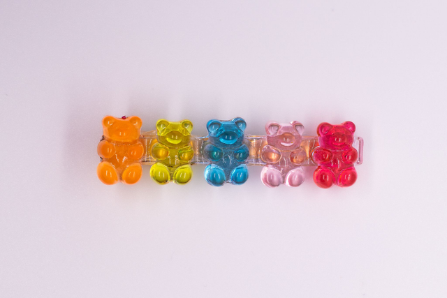 Barrette Oursons Translucides
