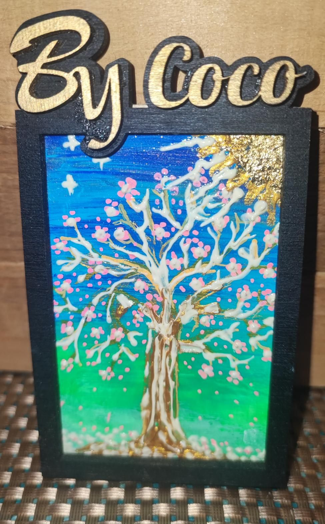 Mini Tableau BY COCO &quot;Arbre de vie&quot;