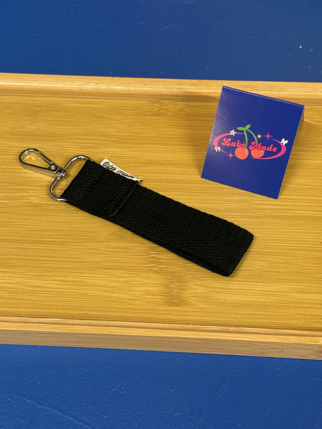 LABÖMADE Personalised Keyring - Black