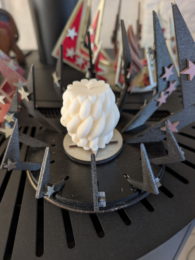 photophore "étoiles féériques"