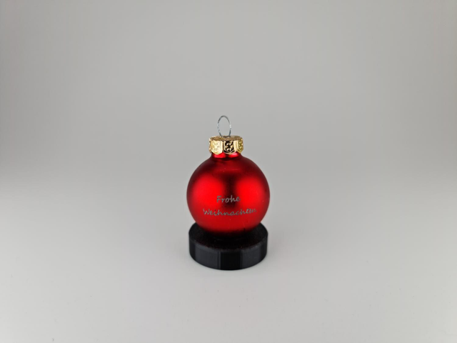 Gravierte Weihnachtskugel 30 mm