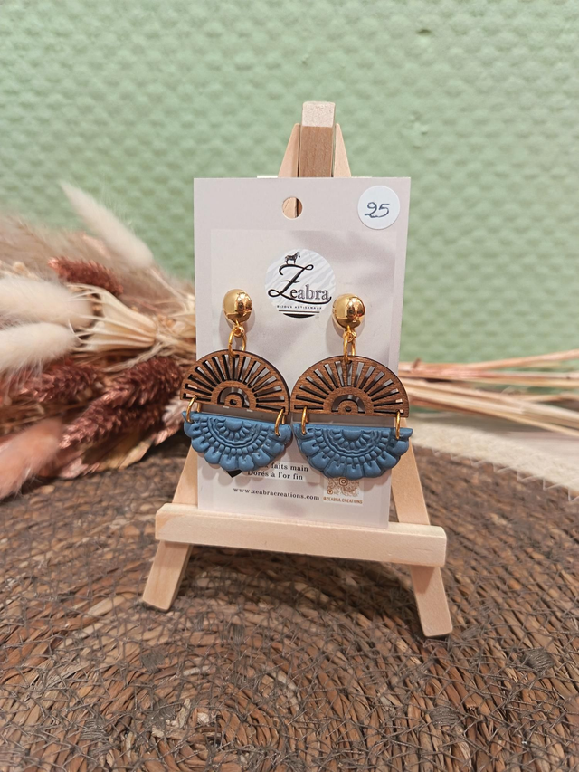 Boucles Clair de Bois