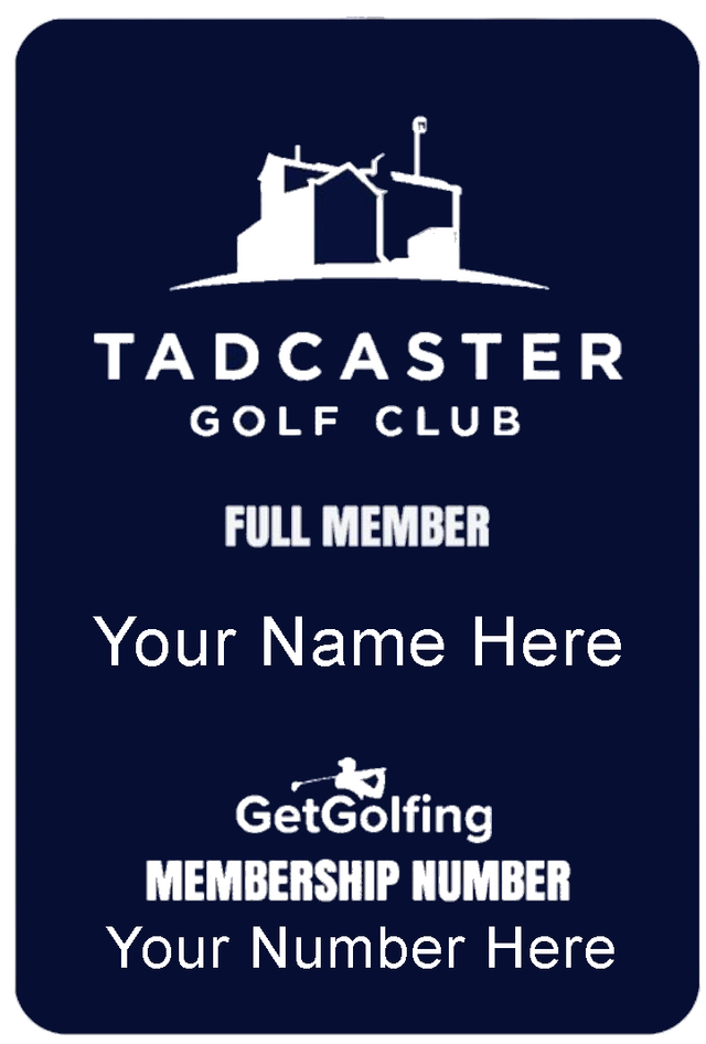 Tadcaster Golf Club Bag Tag