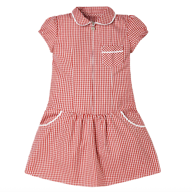 Summer Dress - Red Gingham