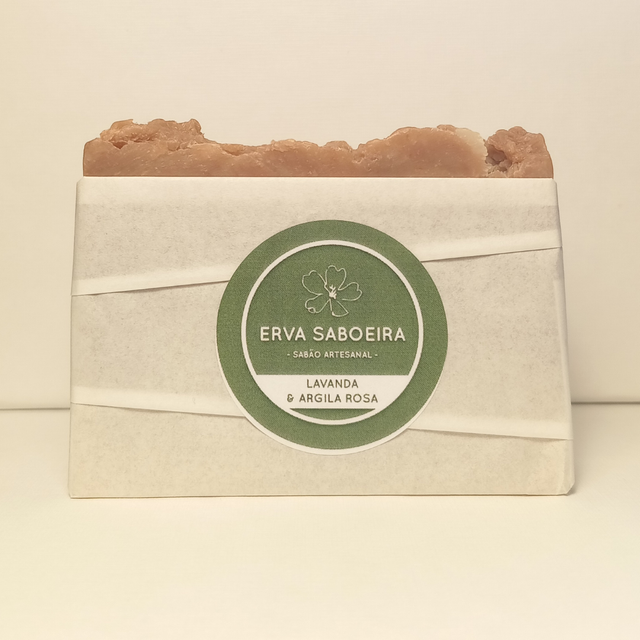 Sabonete de Lavanda & Argila Rosa