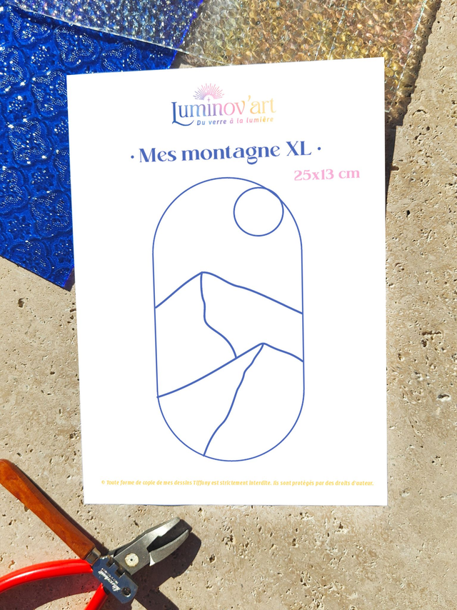 Mes montagnes personnalisé XL